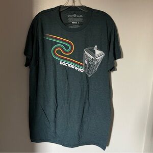 Doctor who cotton blend graphic tshirt size large